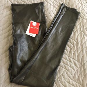 SPANX faux leather leggings
